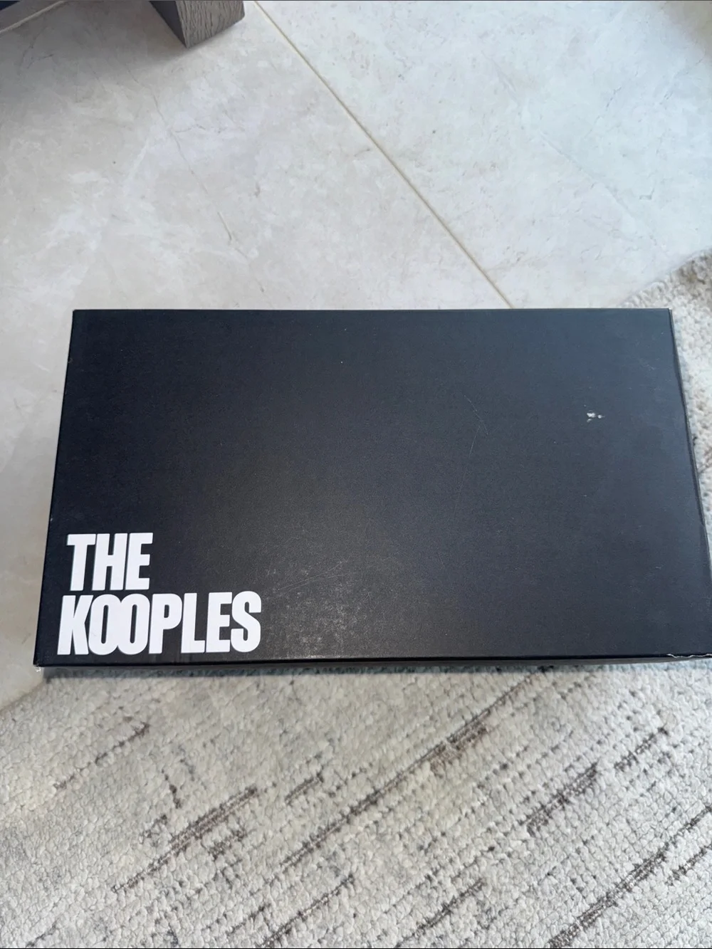 The Kooples Black Slip-On Loafers